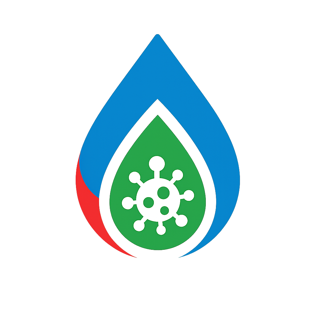 Fire-Water-Mold Logo