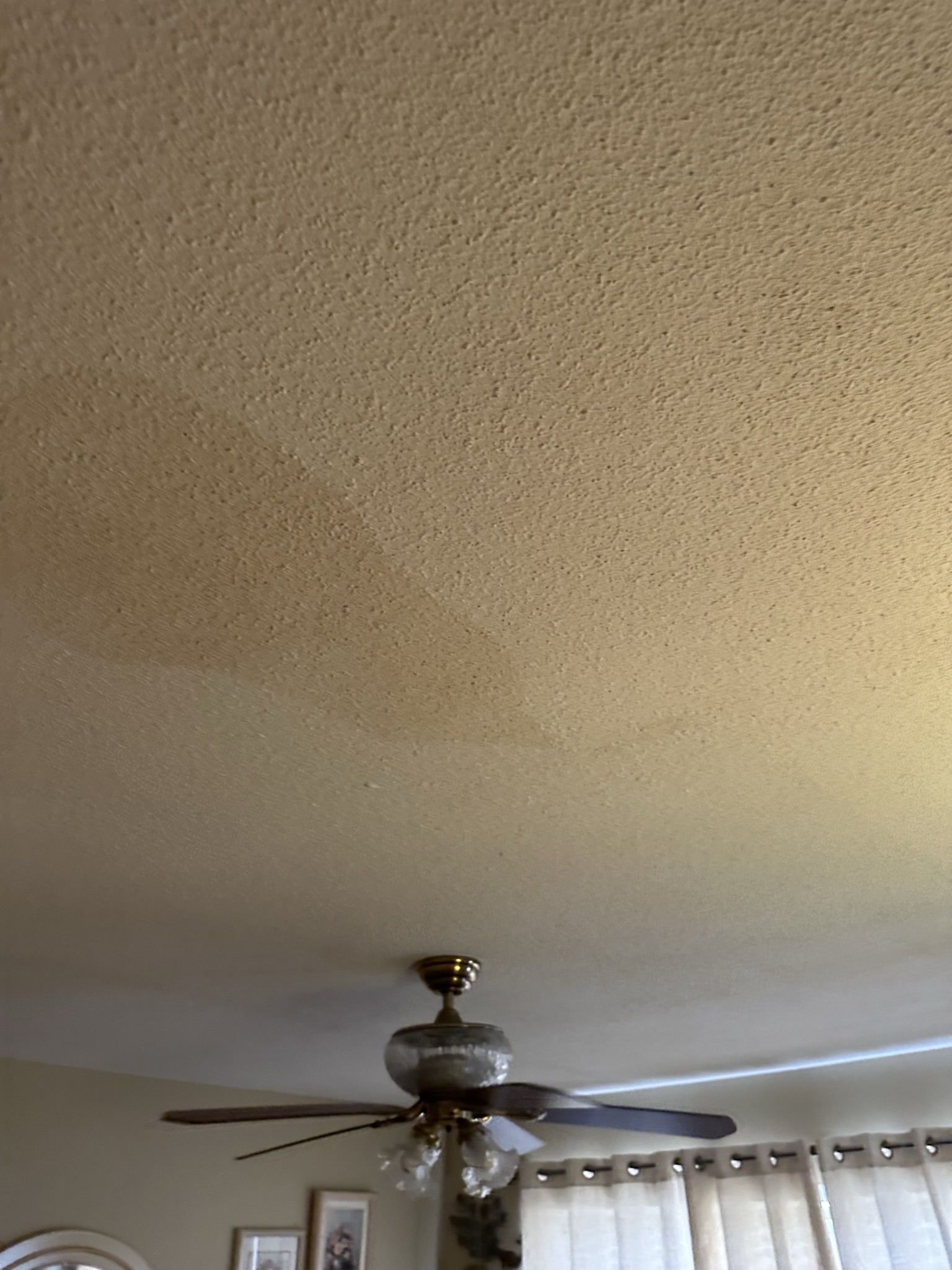 Water Damage on ceiling